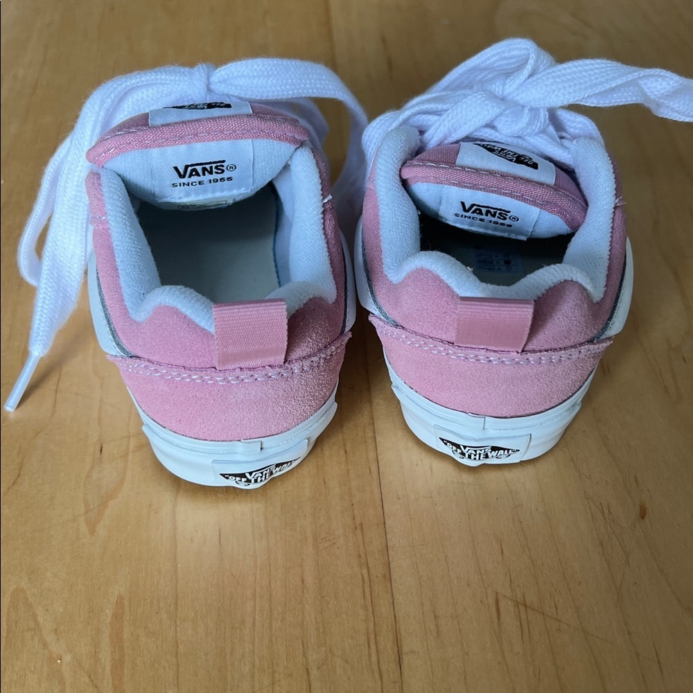 Vans Kids Sneakers in Pink and White New No Box - Picture 4 of 7